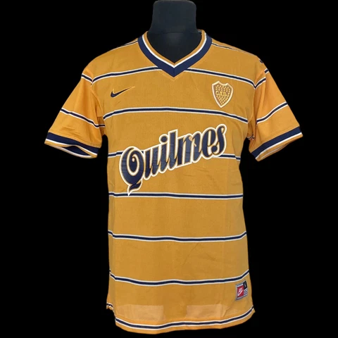 Boca Juniors Argentina Nike Vintage Jersey Shirt 1999 Mercosur Away Unique ! (L) Cover