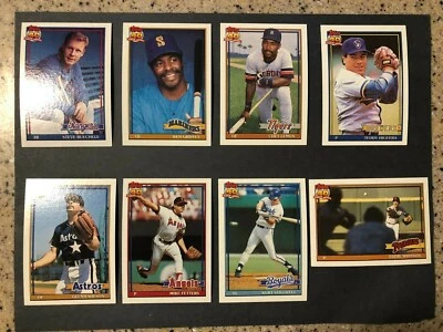 1991 TOPPS BASEBALL CARDS 464-788 YOU CHOOSE MLB CARD VINTAGE FREE SHIPPING - Image 1 of 4