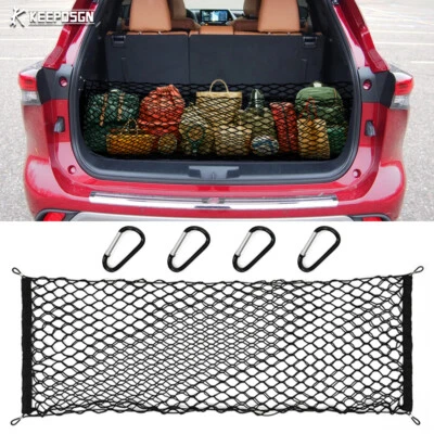 Para Toyota Highlander RAV4 Cama de Carga Trasera Malla Elástica Red Sobre Malla de Almacenamiento Foto 1 de 4