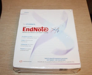 Endnote X4 Workstation for (PC Windows) Research Publishing Brand New Sealed - Picture 1 of 8