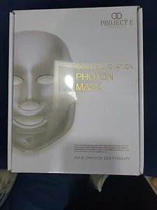 Project E Beauty Photon Skin Rejuvenation Face & Neck Mask Wireless 7 Color LED - Picture 1 of 8