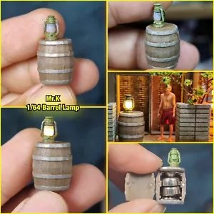 Akara X Mr K 1:64 Barrel Lamp Diorama Accesory - Picture 1 of 2