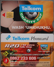 7 Collectible Phone Cards TELKOM South Africa, Good Condition