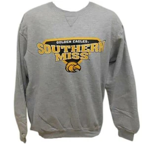 NEW Southern Miss Mississippi Golden Eagles Mens Sizes M-L-XL-2XL Sweatshirt - Picture 1 of 5