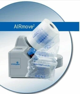 Storopack AIRmove2 aufblasbares Luftkissensystem - Verwendet 4 verschiedene Foliengrößen - Bild 1 von 2