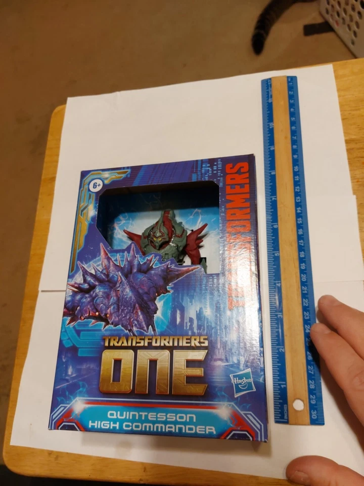 IN HAND HASBRO TRANSFORMERS ONE QUINTESSON HIGH COMMANDER Rare