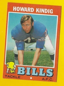 64474 1971 Topps #33 Howard Kindig BILLS EX/MT-NM - Bild 1 von 3