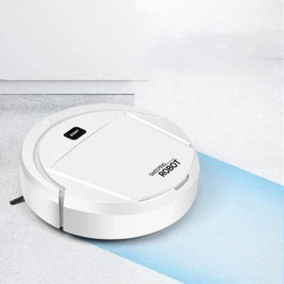 Prettyia Smart Robot Vacuum Cleaner Quiet Upgraded 1200mAh Battery Sweeping - Image 1 of 4