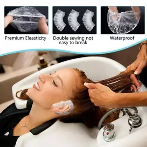 100 Disposable Waterproof Ear Tips Neu - Foto 1 di 16