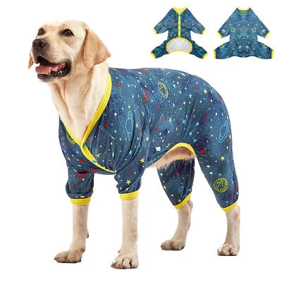 LovinPet Large Dog Pajamas Warm Fabric 4-Leg Comfort Year-Round for Large Breeds - Image 1 of 4