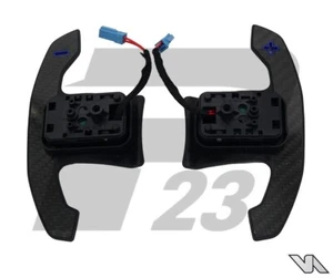 CAMBI PALE RUOTA STILE M FIBRA DI CARBONIO BLU PER BMW X3 F25 X4 F26 X5 F15 X6 - Foto 1 di 22