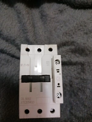 EATON XTCE040D DILM40 24-27VDC 60A NSNP/ STICKING CLOSED - Image 1 of 3