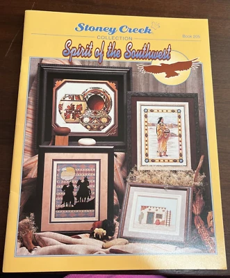 SPIRIT OF THE SOUTHWEST - Stoney Creek - Native American counted cross stitch - Image 1 of 4