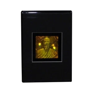 SOPORTE DE HOLOGRAMA DE HOMBRE DE ALTA TECNOLOGÍA 3D, película de fotopolímero Polaroid de colección - Imagen 1 de 7
