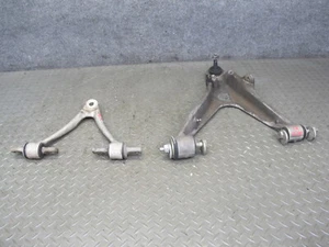 2004-2009 CADILLAC XLR FRONT LEFT SUSPENSION LOWER & UPPER CONTROL ARM SET - Picture 1 of 17