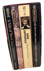 Charles Dickens Signet Classics Vintage Box Set, 4 PBs - Picture 1 of 7