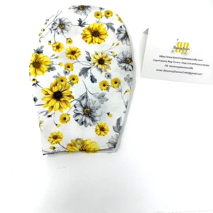 Ostomy Bag Cover Daisy Flowers Colostomy Bag Cover Cotton Bag Cover - Picture 1 of 4