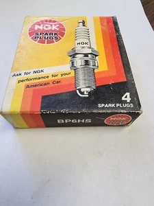 Pack de 4 Bujías Estándar NGK BP6HS Stock Nº 7331 - Imagen 1 de 2