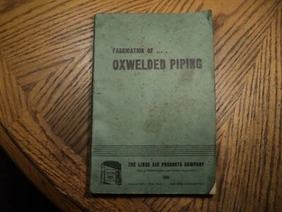 Fabbricazione Vintage di Tubazioni Saldate a Bue Tiglio Air Products Co 1933 - Immagine 1 di 4