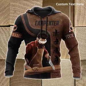 Individueller Name Zimmermann 3D HOODIE Muttertag Geschenk Allover Druck Bestpreis - Bild 1 von 3