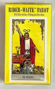 Spanish Rider-Waite Tarot ~ 78 Card Deck 2.75" x 4.75" + Instruction Booklet NIB - Picture 1 of 2