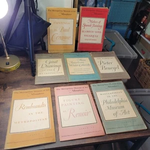 The Metropolitan Museum Of Art Album Of Miniatures 6 Paperback Booklets Bonus - Imagen 1 de 18