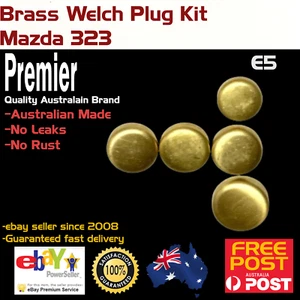 Nuevo kit de enchufe Welch de latón para Mazda 323 E5 - Imagen 1 de 5