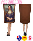Women's Mona Lisa Cosplay Costume Halloween Fancy Dress Tops Party Suit Outfit