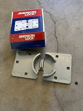 American Lock Hasp A800 SOLID STEEL HIGH SECURITY Heavy Duty Lock Hasp *NEW
