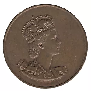 1953 British Elizabeth II Coronation Medal - Picture 1 of 2