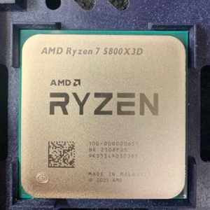 AMD R7 5800 X3D CPU 8Cores 16Thread 4.5GHz Processors Socket AM4 AMD Motherboard - Picture 1 of 4