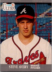 1991 Fleer Ultra #1 Steve Avery