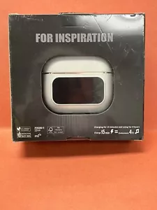 AURICOLARI WIRELESS TOUCH SCREEN SMART CASE CANCELLAZIONE RUMORE YX30 Nuovi - Foto 1 di 3