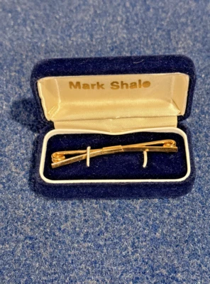 Mark Shale Metal Tie Clip Foto 1 de 3