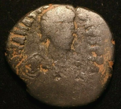 RARE ANASTASIUS DUPONDIUS IMPERIAL ROMAN COIN  - GOOD CONDITION  - Image 1 of 2