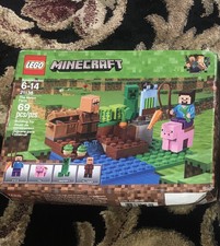 LEGO Minecraft The Melon Farm 21138 Retired Sealed DAMAGED BOX NEW