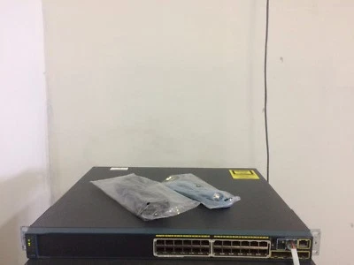 CISCO WS-C2960S-24PS-L 24-Port Gigabit POE+ Switch 2960-S  ios-15.2 WEB Intrface - Image 1 of 4