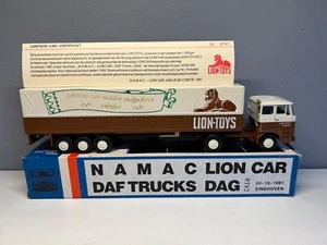 Lion toys car Daf NAMAC Eindhoven + certificate 1981 MIB - Bild 1 von 12