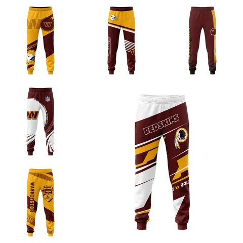Washington Commanders/Washington Redskins Sweatpants Sports Pants Gym Trousers Cover
