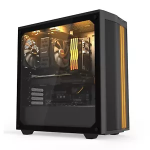 ¡Quédate callado! Funda para PC para juegos Pure Base 500DX torre media ARGB - negra - Imagen 1 de 9