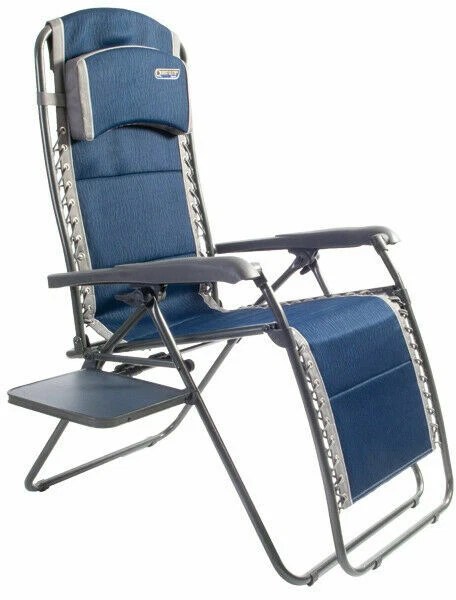 Quest Elite Ragley Pro Relax Chair with Side Table - Blue
