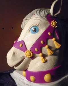 Vintage Ringling Bros Circus Greatest Show On Earth White Horse Cup with Lid! - Picture 1 of 3