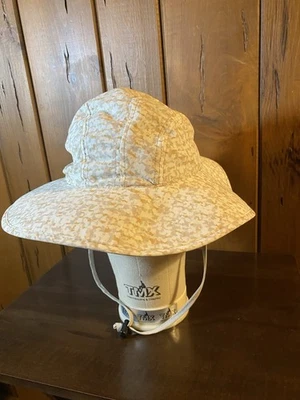 NUEVO CON ETIQUETAS Orvis Impreso Performance Sombrero para el Sol UPF 50+ Ala Ancha Boonie Pesca Senderismo Foto 1 de 4