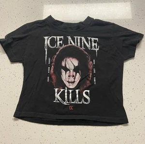 Ice Nine Kills / The Crow Collab, Kids Graphic T-Shirt Black Size M - Picture 1 of 4