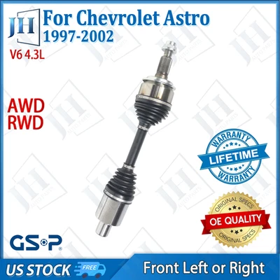 OE Front Left or Right CV Axle Shaft For 1997-02 Chevrolet Astro V6 4.3L AWD RWD - Image 1 of 4