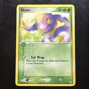 Pokémon TCG Ekans EX Team Rocket Returns 55/109 Regular Common - Picture 1 of 3