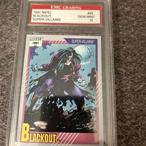 1991 Marvel Universe #82 BLACKOUT EMC Graded 10 GEM MINT Ghost Rider #2 💥 - Bild 1 von 10