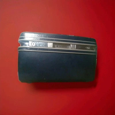 Vintage Samsonite Profile II Blue Train Case Cosmetic CarryOn Hard Shell Luggage - Image 1 of 4