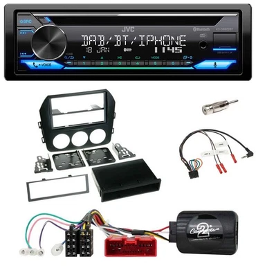 JVC Bluetooth Lenkrad USB DAB CD Autoradio für Mazda MX 5 NC 2009-2015 - Bild 1 von 4