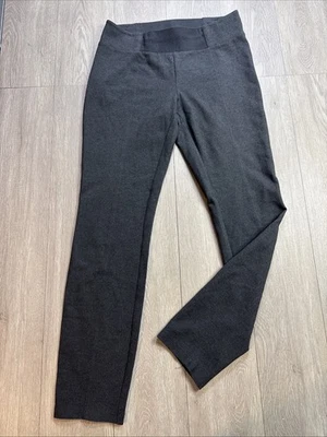 EILEEN FISHER Knit Pull On Pant Gray Women’s Small 29” Inseam Mid Rise Stretch - Image 1 of 4